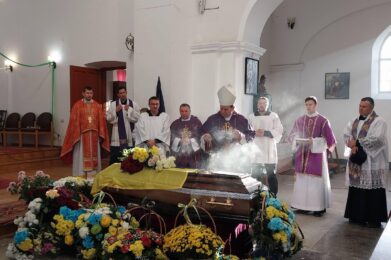 Волинь попрощалась із ревним католиком-захисником України