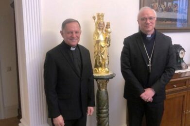 Архієпископ Мокшицький зустрівся з гуманітарною місією Caritas Italia